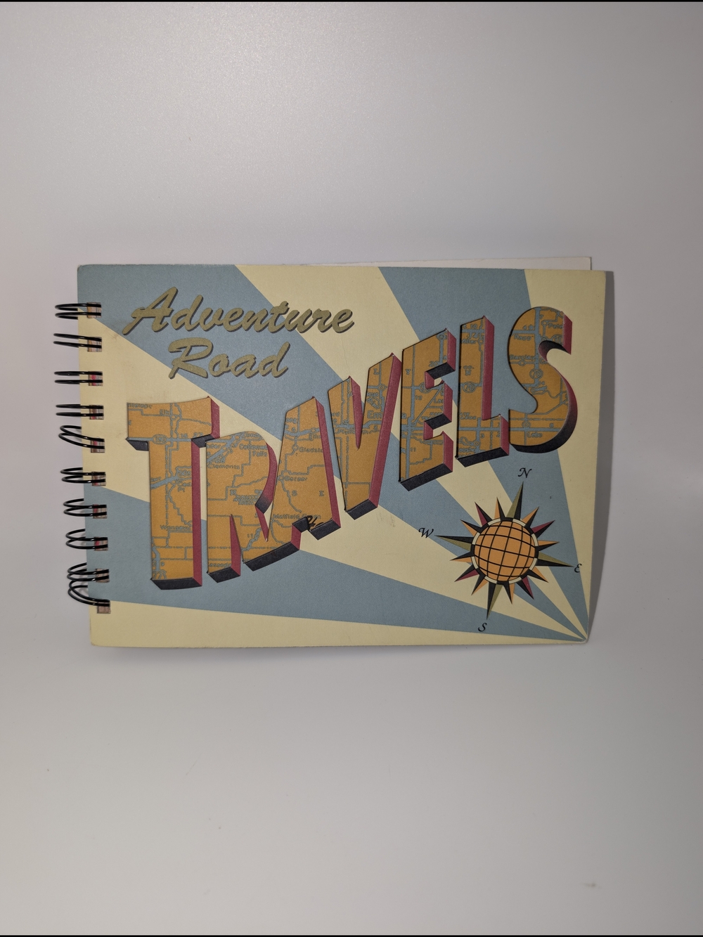 Adventure Road Travels Hallmark Scrapbook, Vtg New